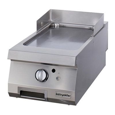 900 Seri Set Üstü Grill Plate Düz Gazlı 40*90*30-Sert Krom Kaplı