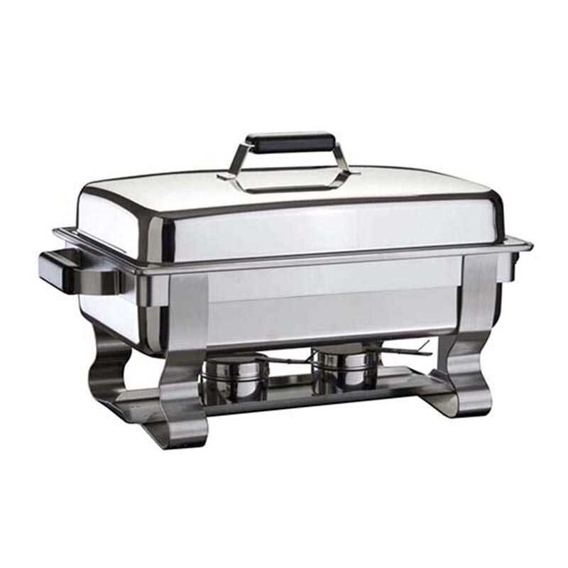 CHAFING DISH 1/1 NORMAL KAP. WAS AYAK MAT KIZAKLI, E.ISITICI YOK