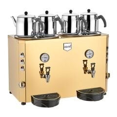 4 Demlikli Elektrikli Şamandıralı çay ocağı