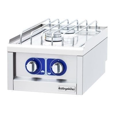 600 Seri Set Üstü İkili Ocak Gazlı 40*60*26