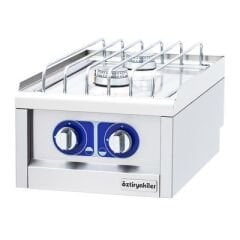 600 Seri Set Üstü İkili Ocak Gazlı 40*60*26