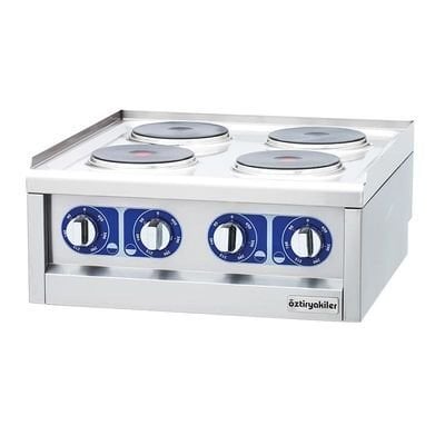 600 Seri Set Üstü Ocak Dörtlü Elektrikli 60*60*26