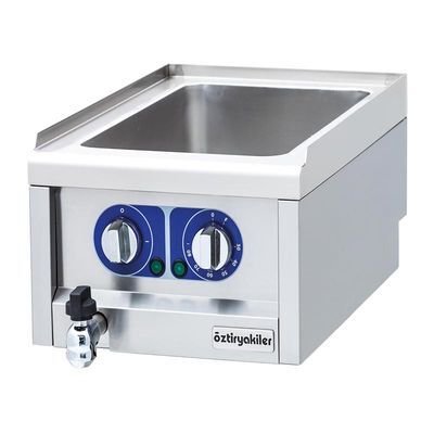600 Seri Set üstü  Bain Marie Elektrikli 40*60*26-GN Kaplar Hariç