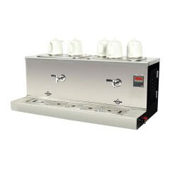 OZTIRYAKILER ATS CAPPADOCIA CAY KAZANI DIGITAL STATIK SIYAH BOYALI 5 DEMLIKLI ELEKTRIKLI CDE5S