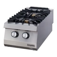900 Seri Set Üstü İkili Ocak Gazlı 40*90*30 (6+10=16 kW)