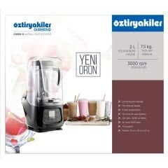 ÖZTİRYAKİLER BAR  BLENDER SES GEÇİRMEZ OZELLIKLI CB699-D 220-240V 1680W-2 LT KAPASİTE