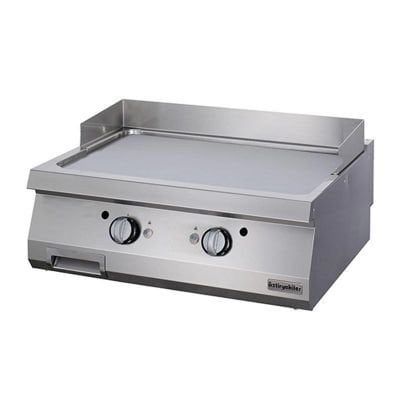 900 Seri Set Üstü Grill Plate Düz Gazlı 80*90*30