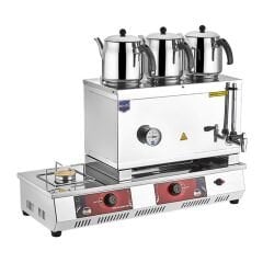 55 Model Üç Demlikli Gazlı CE