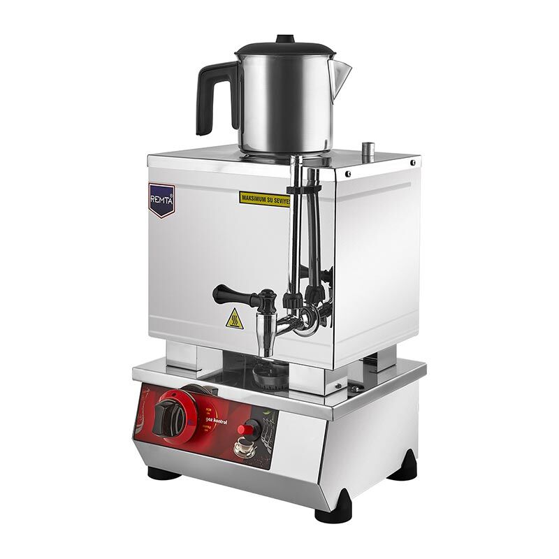 15 Model Tek Demlikli çay kazanı Pleytsiz CE