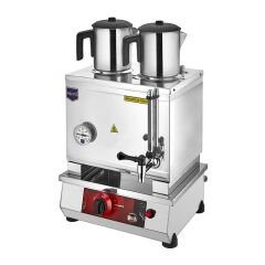 30 Model İki Demlikli çay kazanı  Pleytsiz CE