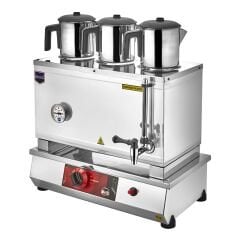 55 Model Üç Demlikli çay kazanı Pleytsiz CE 34