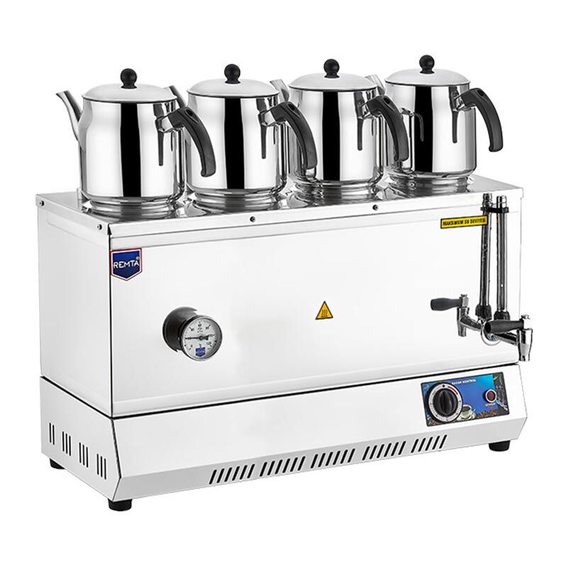 85 Model Dört Demlikli çay kazanı