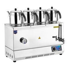 85 Model Dört Demlikli çay kazanı