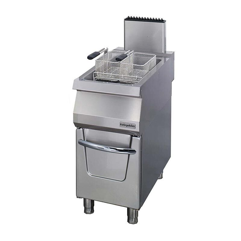 Öztiryakiler Dolaplı Fritöz, 22 L, 40x90x85 cm, Gazlı