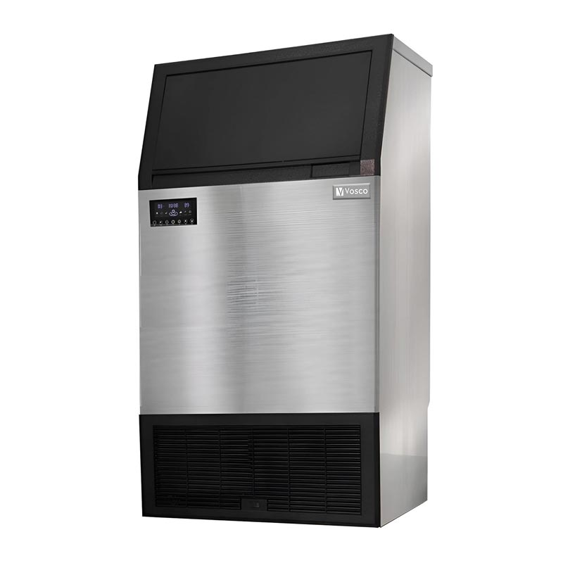 Vosco VSC-120C Hazneli Tezgahaltı Küp Buz Makinesi, 120 kg/gün Kapasiteli