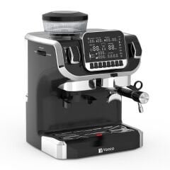 Vosco VST-520ECS Öğütücülü Barista Espresso Kahve Makinesi 1 Gruplu Siyah