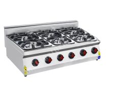 Karacasan  6'lı Gazlı Set Üstü Ocak, 700 Seri 120x70x30