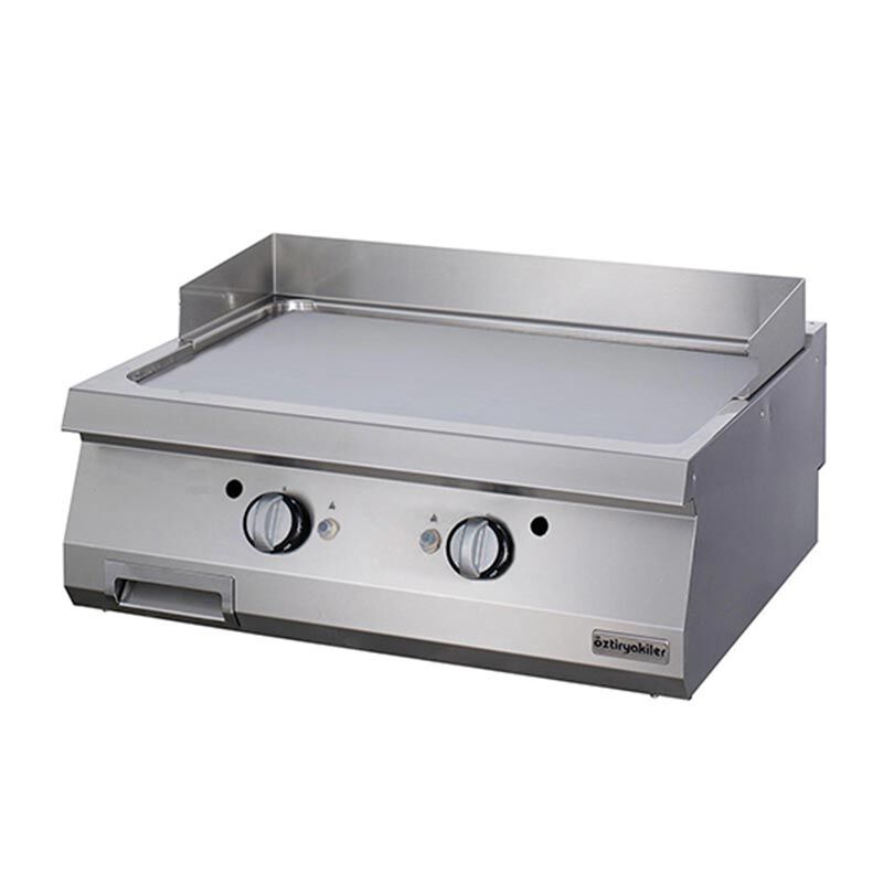 Öztiryakiler OGG 8070 Düz Grill Plate, 80x70x30 cm, Gazlı