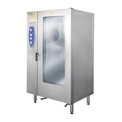 KONVEKSIYONLU FIRIN ELEKTRİKLİ 20*GN 2/1 KIZAKLI-KIT ARABALI