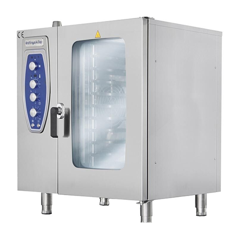 KONVEKSIYONLU FIRIN ELEKTRİKLİ 10*GN2/1 KIZAKLI