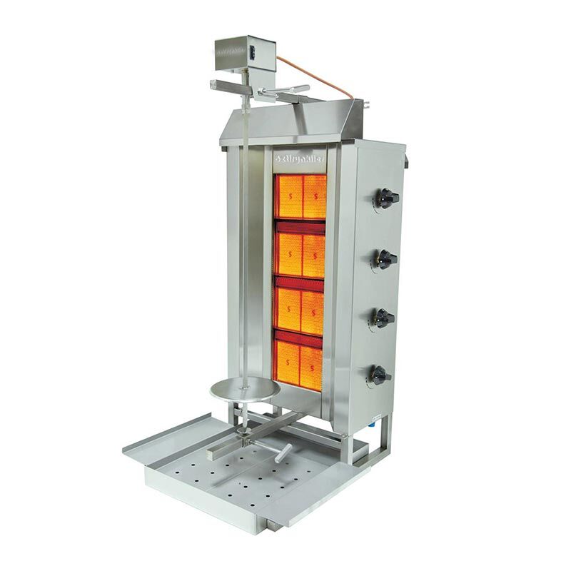 DONER OCAGI GAZLI USTTEN MOTOR 4GD MODEL (SEKIZGEN TEPSILI)