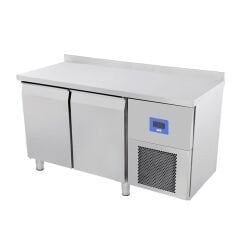 TAG 270 NMV CIFT INOX KAPI YATAY TIP BUZDOLABI
