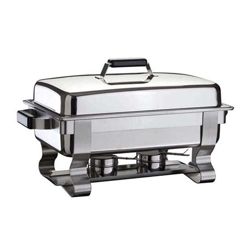 CHAFING DISH 1/1 NORMAL KAP. WAS AYAK MAT KIZAKLI, E.ISITICI YOK