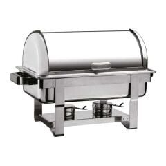 CHAFING DISH YEKPARE ROLLTOP KAP.WAS AYAK KIZAKLI, E.ISITICI YOK