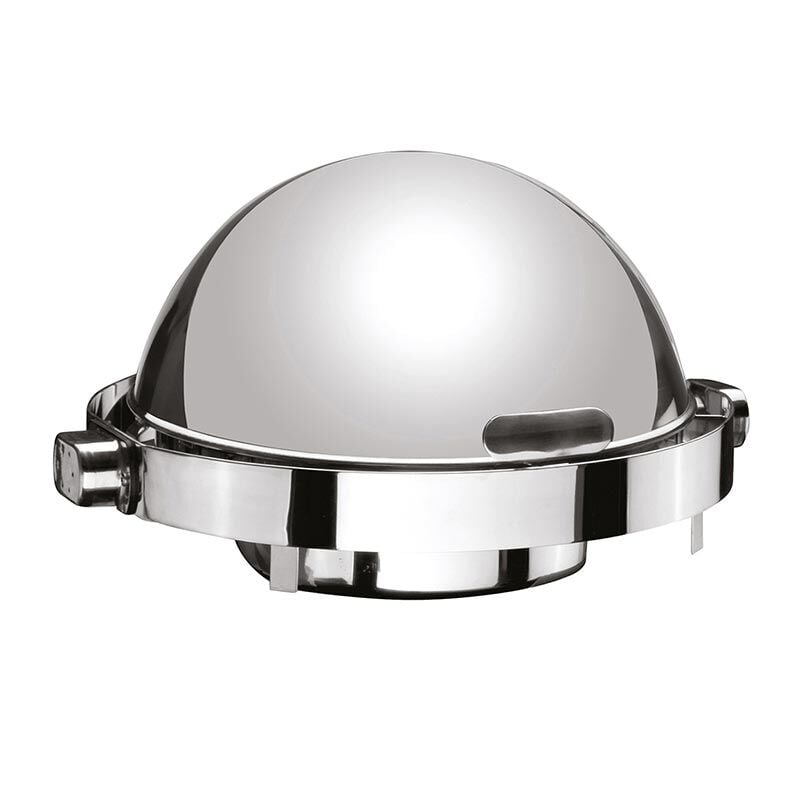 CHAFING DISH KÜRESEL KAP. SETÜSTÜ GOMME A.SIZ, KIZAKLI, E.ISITICI YOK