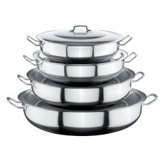 HELVANE SIĞ TENCERE KAPAKLI 90x20