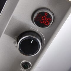 Remta DE11P Premium Jumbo Çay Makinesi, 2 Demlikli, 23 L, Siyah